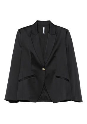 IMPERIAL peak-lapel single-breasted blazer - Black