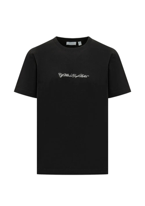 Off-White arrow script short-sleeve T-shirt - Black