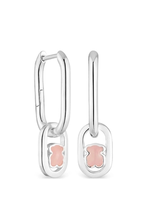 TOUS cutout motif earrings - Silver