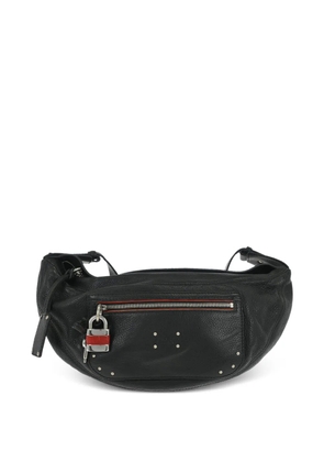 Chloé 2010 padlock leather shoulder bag - Black