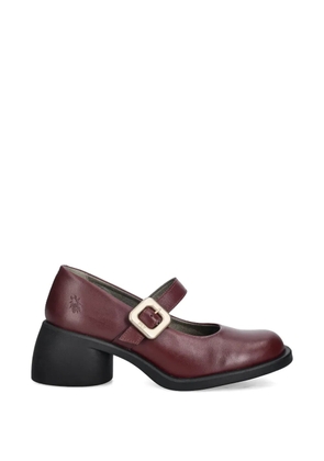 Fly London buckle-strap pumps - Red