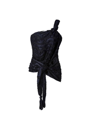 ISABEL MARANT Leyda knot-detail top - Blue