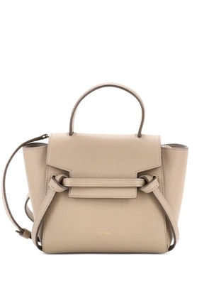 Celine Pre-Owned Belt Bag Textured Leather Pico shoulder bag - Neutrals
