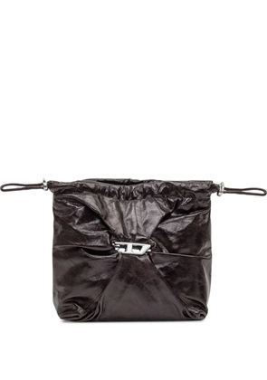 Diesel Scrunch-D bucket bag - Black