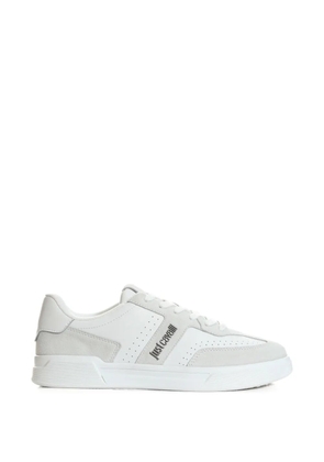 Just Cavalli perforated sneakers - White