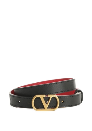 Valentino Garavani VLogo Signature reversible leather - Black
