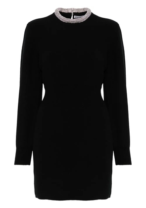 Alexander Wang crystal-embellished mini dress - Black