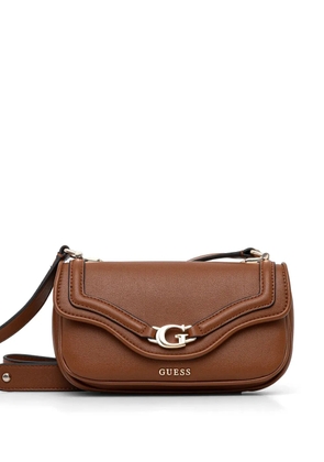 GUESS USA g logo crossbody bag - Brown