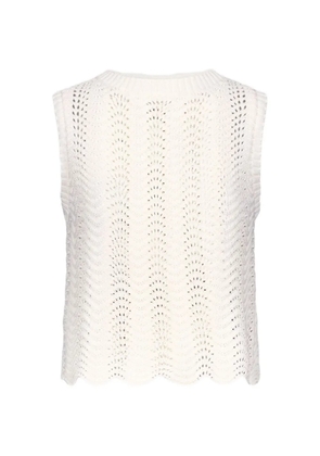 LouLou de Saison crochet top - Neutrals