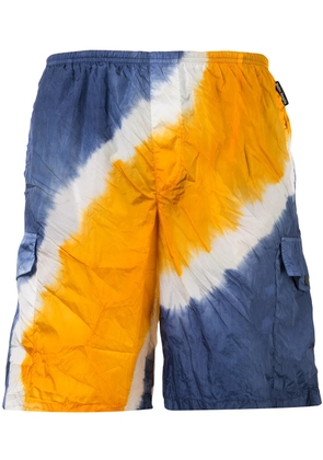 Palm Angels tie-dye swim shorts - Orange