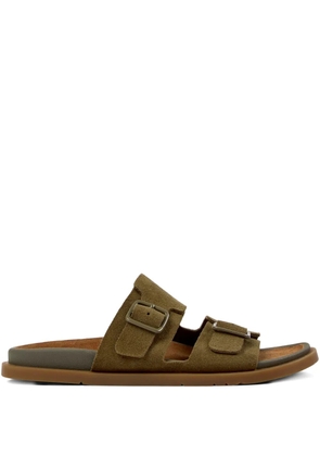 Camper buckle strap sandals - Green