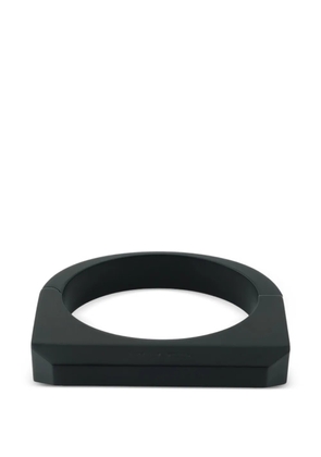Rick Owens brushed bevelled bracelet - Black