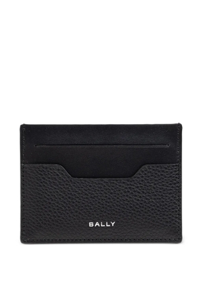 Bally logo-detail leather card holder - Black