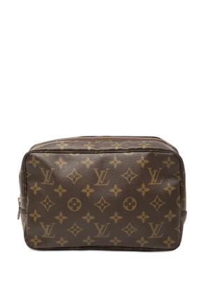 Louis Vuitton Pre-Owned 1987 Monogram Trousse Toilette 23 clutch bag - Brown