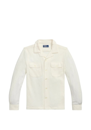 Polo Ralph Lauren honeycomb–textured shirt - Neutrals