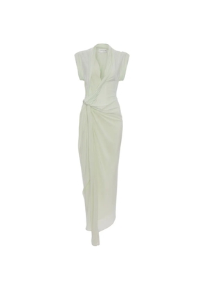 Victoria Beckham twist dress - Green
