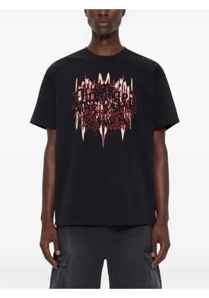 44 LABEL GROUP graphic-print jersey T-shirt - Black