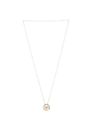 Cartier 2017 Amulette diamond mother of pearl necklace - Gold