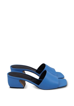 Sergio Rossi Vintage square-toe sandals - Blue