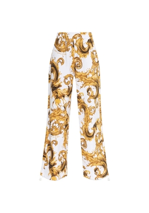 Versace Jeans Couture printed track pants - White
