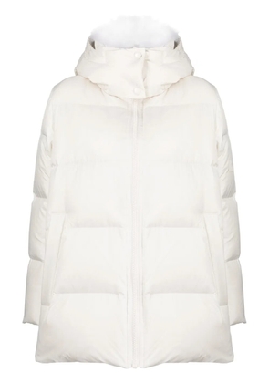 Yves Salomon hooded padded jacket - Neutrals