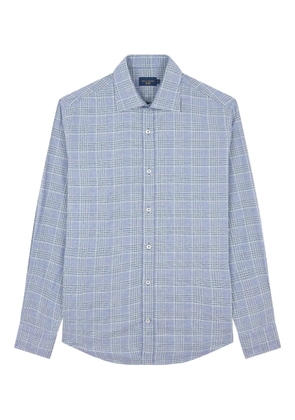 Paul & Shark checkered cotton shirt - Blue