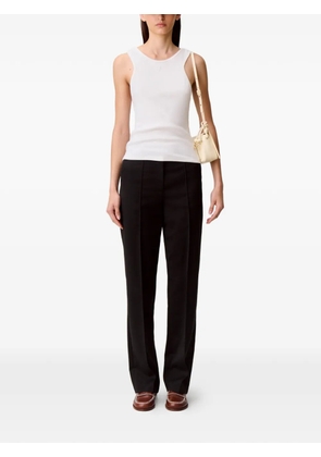 Claudie Pierlot embroidered sleeveless top - White