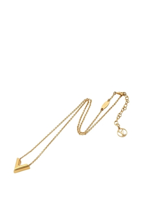 Louis Vuitton Pre-Owned 2019 V-shape necklace - Gold