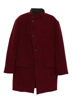 Yohji Yamamoto reversible coat - Red