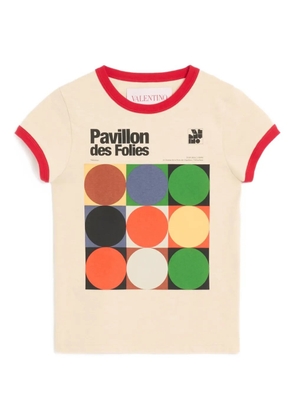Valentino Garavani graphic-print T-shirt - Neutrals