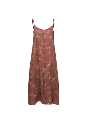 PIP STUDIO floral print nightdress - Brown