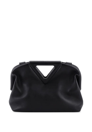 Bottega Veneta Pre-Owned Point Leather Medium shoulder bag - Black