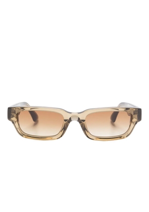 Chimi rectangle-frame sunglasses - Green