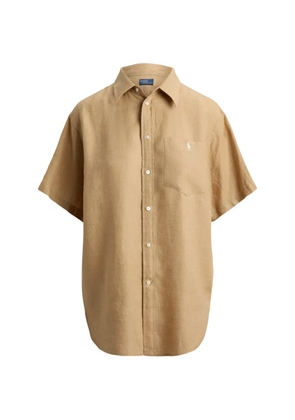 Polo Ralph Lauren patch-pocket linen shirt - Neutrals