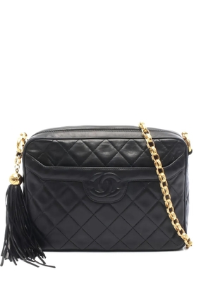 CHANEL Pre-Owned Matelasse shoulder bag - Black