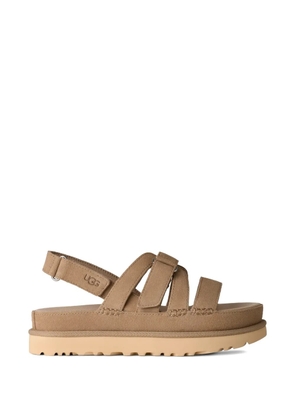 UGG strap leather sandals - Neutrals