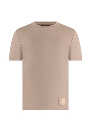 Manière De Voir Matteo regular-fit taupe cotton T-Shirt - Neutrals