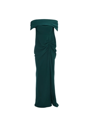 Rhea Costa Aqusa maxi dress - Green