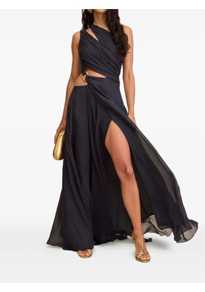 Cult Gaia Zan gown maxi dress - Blue