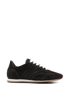 TOTEME Flex suede sneakers - Brown