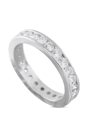 LB Exclusive platinum diamond eternity band ring - Silver