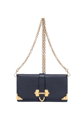 Prada Pre-Owned Saffiano chain strap bag - Black