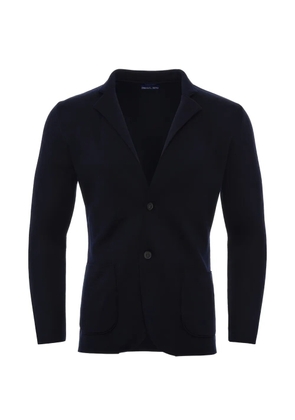 EMANUEL BERG patch-pocket blazer - Blue