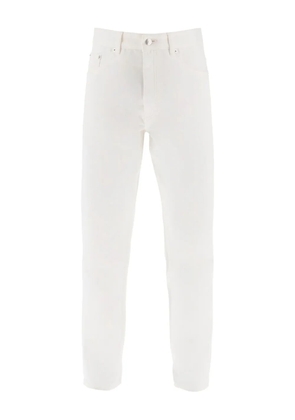 Maison Kitsuné straight-leg jeans - White