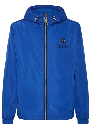Philipp Plein Hexagon hooded jacket - Blue