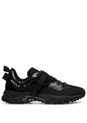 Bally panelled logo-print sneakers - Black