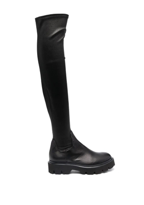 Roberto Festa knee-high leather boots - Black