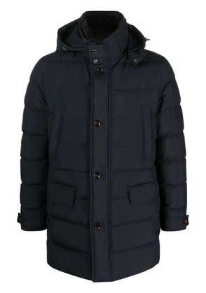 Moorer Saturno-STP padded coat - Blue