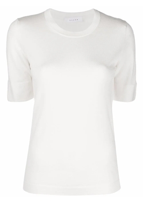 Liska crew-neck knitted top - Neutrals