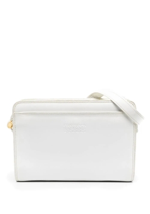 Gianfranco Ferré Pre-Owned 1980s leather shoulder bag - White